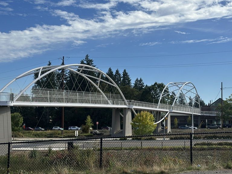 Sherwood Pedestrian Bridge street view